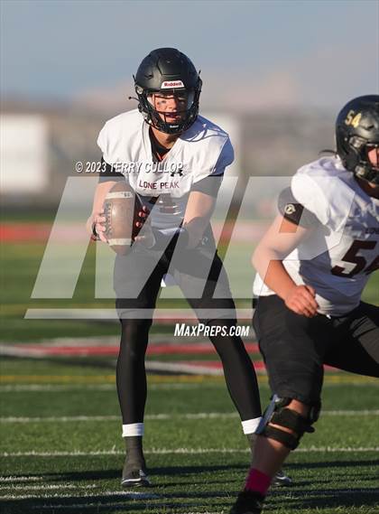 Thumbnail 3 in Lone Peak @ Mountain Ridge (UHSAA 6A Second Round) photogallery.
