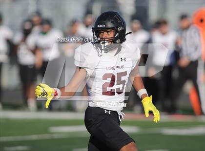 Thumbnail 3 in Lone Peak @ Mountain Ridge (UHSAA 6A Second Round) photogallery.