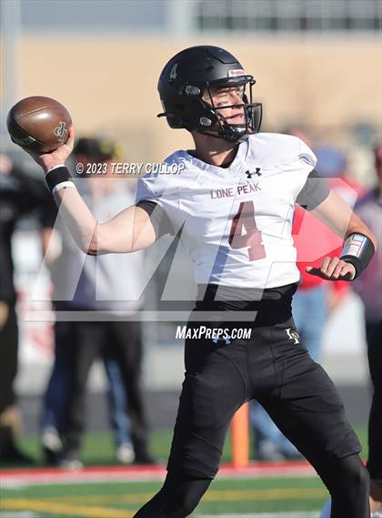 Thumbnail 2 in Lone Peak @ Mountain Ridge (UHSAA 6A Second Round) photogallery.
