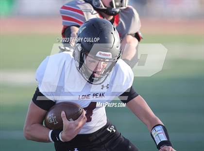 Thumbnail 2 in Lone Peak @ Mountain Ridge (UHSAA 6A Second Round) photogallery.