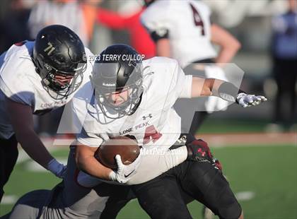 Thumbnail 2 in Lone Peak @ Mountain Ridge (UHSAA 6A Second Round) photogallery.