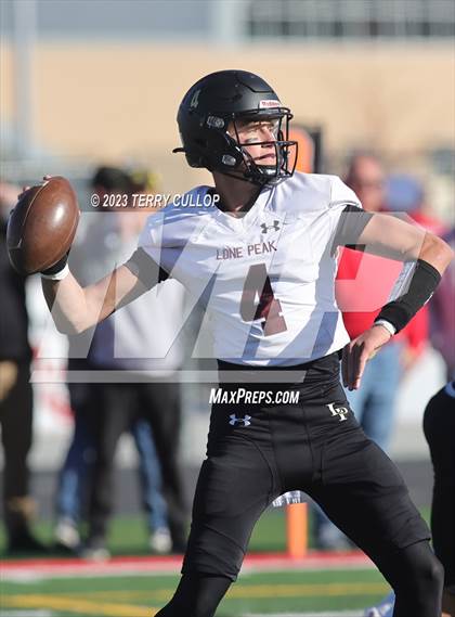 Thumbnail 1 in Lone Peak @ Mountain Ridge (UHSAA 6A Second Round) photogallery.