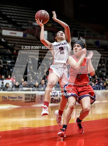 Thumbnail 2 in Strathmore vs. East Bakersfield (CIF D5 Central Section Championship) photogallery.