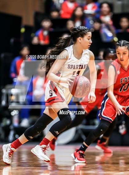 Thumbnail 2 in Strathmore vs. East Bakersfield (CIF D5 Central Section Championship) photogallery.