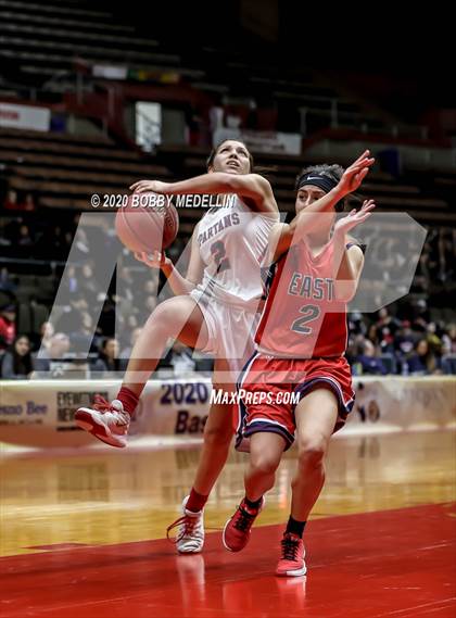 Thumbnail 1 in Strathmore vs. East Bakersfield (CIF D5 Central Section Championship) photogallery.