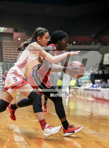 Thumbnail 1 in Strathmore vs. East Bakersfield (CIF D5 Central Section Championship) photogallery.