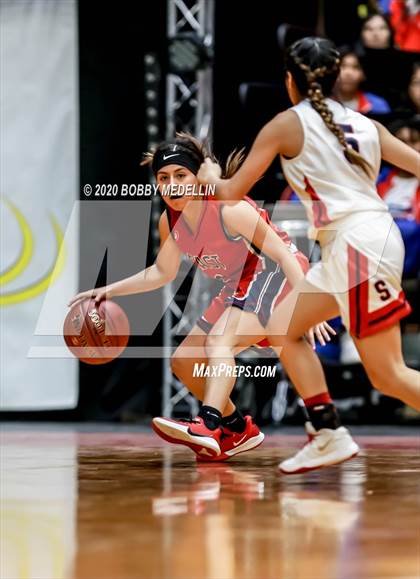 Thumbnail 1 in Strathmore vs. East Bakersfield (CIF D5 Central Section Championship) photogallery.