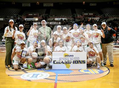 Thumbnail 3 in Strathmore vs. East Bakersfield (CIF D5 Central Section Championship) photogallery.