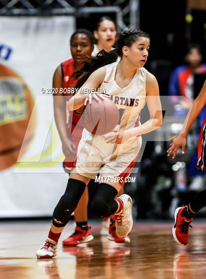 Thumbnail 3 in Strathmore vs. East Bakersfield (CIF D5 Central Section Championship) photogallery.