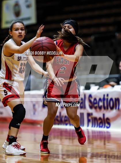 Thumbnail 2 in Strathmore vs. East Bakersfield (CIF D5 Central Section Championship) photogallery.
