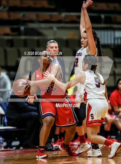 Thumbnail 1 in Strathmore vs. East Bakersfield (CIF D5 Central Section Championship) photogallery.
