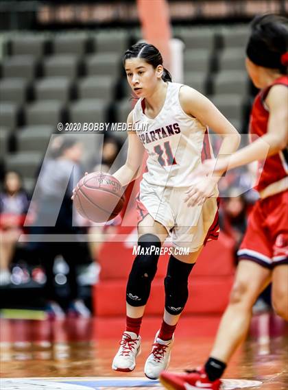 Thumbnail 2 in Strathmore vs. East Bakersfield (CIF D5 Central Section Championship) photogallery.
