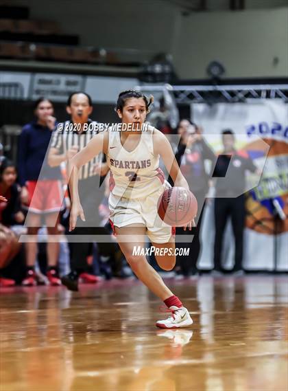 Thumbnail 1 in Strathmore vs. East Bakersfield (CIF D5 Central Section Championship) photogallery.