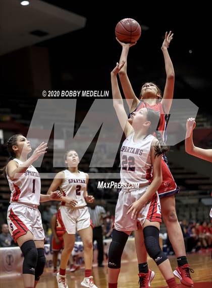 Thumbnail 2 in Strathmore vs. East Bakersfield (CIF D5 Central Section Championship) photogallery.