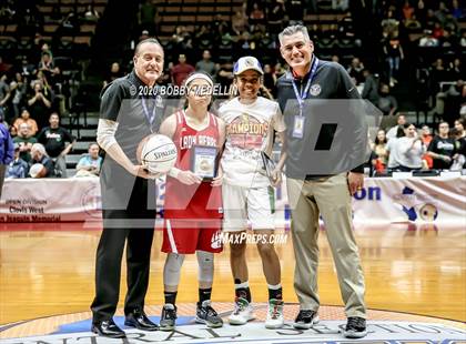 Thumbnail 3 in Strathmore vs. East Bakersfield (CIF D5 Central Section Championship) photogallery.