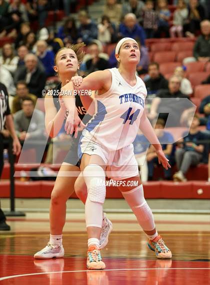 Thumbnail 2 in Denver Christian vs. Wiggins (CHSAA 3A Semis) photogallery.