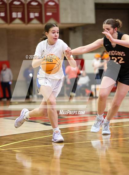 Thumbnail 3 in Denver Christian vs. Wiggins (CHSAA 3A Semis) photogallery.