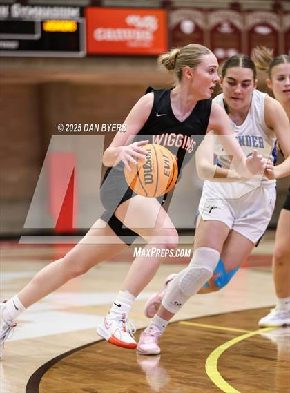 Thumbnail 1 in Denver Christian vs. Wiggins (CHSAA 3A Semis) photogallery.