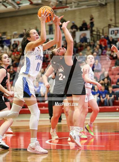 Thumbnail 2 in Denver Christian vs. Wiggins (CHSAA 3A Semis) photogallery.