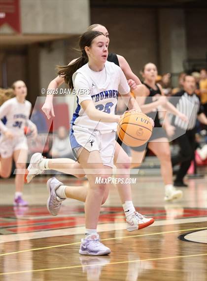 Thumbnail 1 in Denver Christian vs. Wiggins (CHSAA 3A Semis) photogallery.