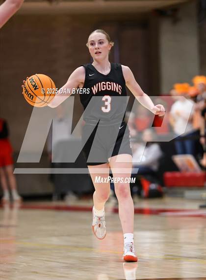 Thumbnail 2 in Denver Christian vs. Wiggins (CHSAA 3A Semis) photogallery.