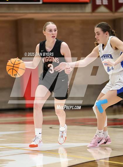 Thumbnail 3 in Denver Christian vs. Wiggins (CHSAA 3A Semis) photogallery.