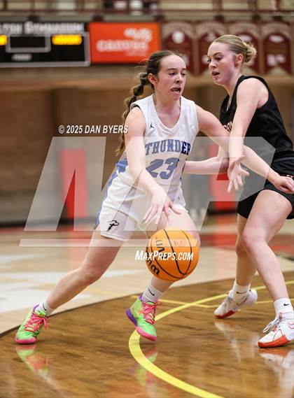 Thumbnail 2 in Denver Christian vs. Wiggins (CHSAA 3A Semis) photogallery.
