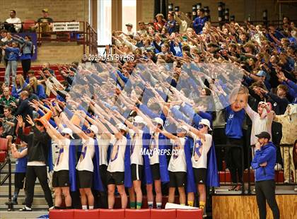 Thumbnail 2 in Denver Christian vs. Wiggins (CHSAA 3A Semis) photogallery.