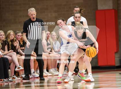 Thumbnail 2 in Denver Christian vs. Wiggins (CHSAA 3A Semis) photogallery.