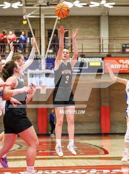 Thumbnail 1 in Denver Christian vs. Wiggins (CHSAA 3A Semis) photogallery.