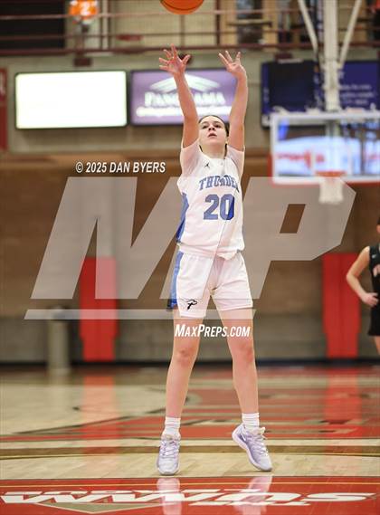 Thumbnail 2 in Denver Christian vs. Wiggins (CHSAA 3A Semis) photogallery.