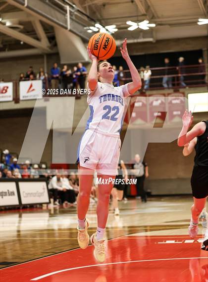Thumbnail 3 in Denver Christian vs. Wiggins (CHSAA 3A Semis) photogallery.