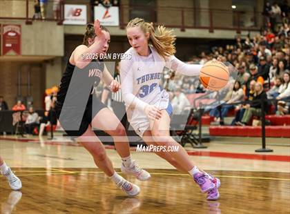 Thumbnail 3 in Denver Christian vs. Wiggins (CHSAA 3A Semis) photogallery.