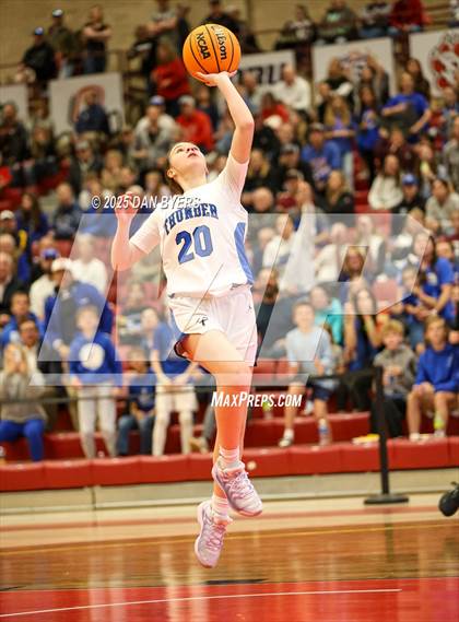 Thumbnail 2 in Denver Christian vs. Wiggins (CHSAA 3A Semis) photogallery.