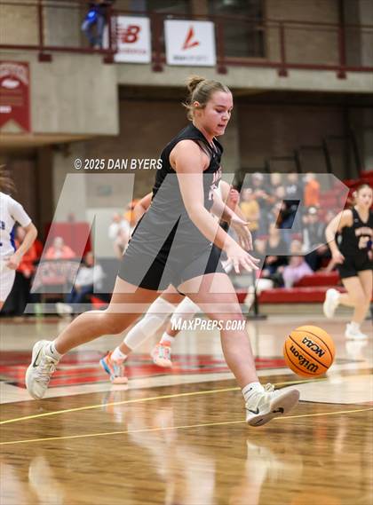 Thumbnail 3 in Denver Christian vs. Wiggins (CHSAA 3A Semis) photogallery.