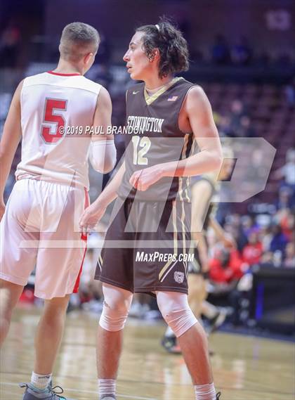 Thumbnail 2 in Stonington vs St. Bernard (CIAC ECC D2 Final) photogallery.
