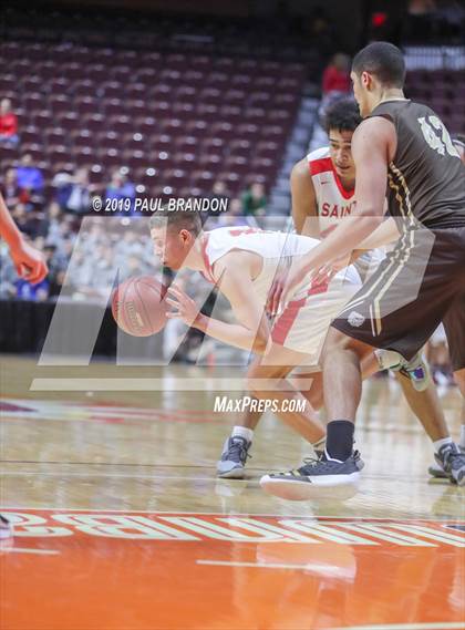 Thumbnail 2 in Stonington vs St. Bernard (CIAC ECC D2 Final) photogallery.
