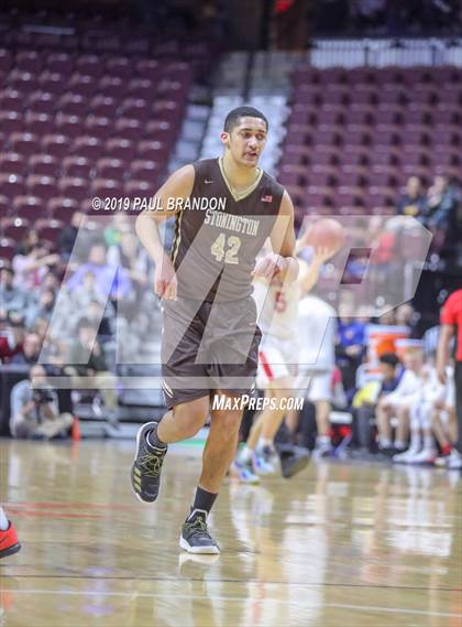Thumbnail 2 in Stonington vs St. Bernard (CIAC ECC D2 Final) photogallery.