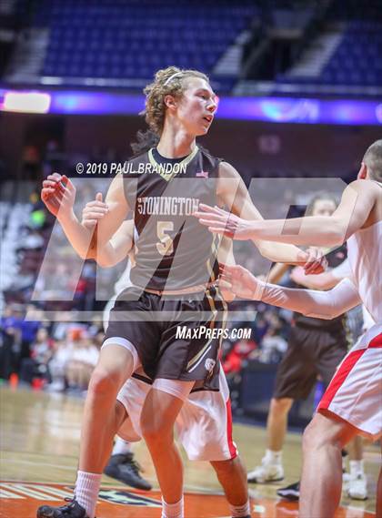 Thumbnail 3 in Stonington vs St. Bernard (CIAC ECC D2 Final) photogallery.