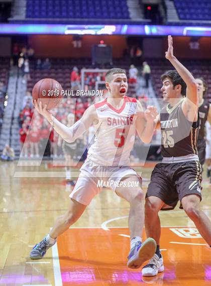 Thumbnail 2 in Stonington vs St. Bernard (CIAC ECC D2 Final) photogallery.