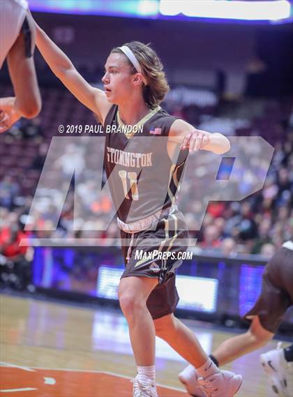 Thumbnail 3 in Stonington vs St. Bernard (CIAC ECC D2 Final) photogallery.