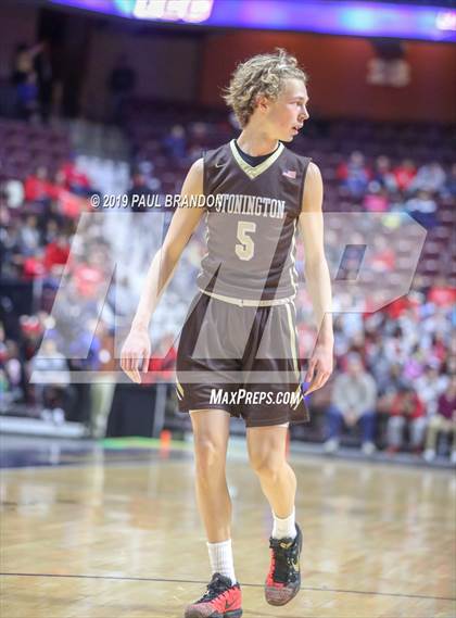 Thumbnail 2 in Stonington vs St. Bernard (CIAC ECC D2 Final) photogallery.