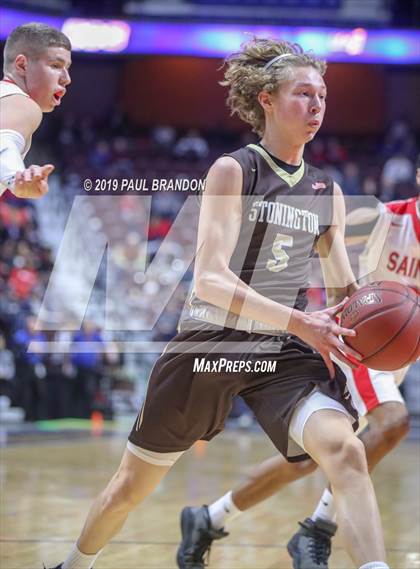 Thumbnail 1 in Stonington vs St. Bernard (CIAC ECC D2 Final) photogallery.