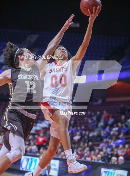 Thumbnail 2 in Stonington vs St. Bernard (CIAC ECC D2 Final) photogallery.