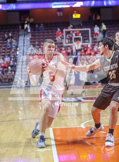 Thumbnail 2 in Stonington vs St. Bernard (CIAC ECC D2 Final) photogallery.