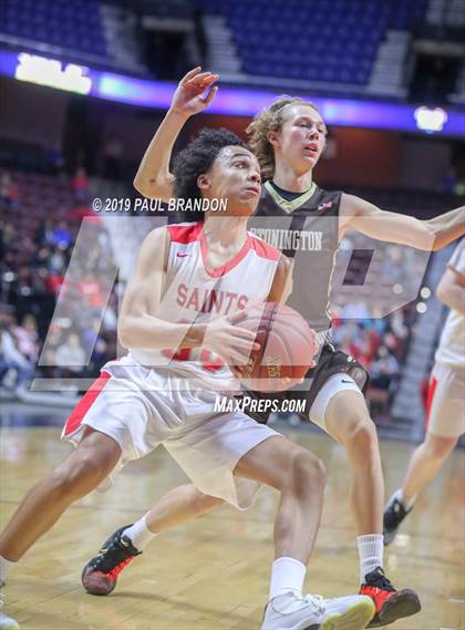 Thumbnail 3 in Stonington vs St. Bernard (CIAC ECC D2 Final) photogallery.