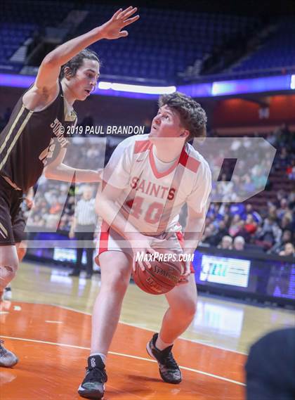 Thumbnail 2 in Stonington vs St. Bernard (CIAC ECC D2 Final) photogallery.