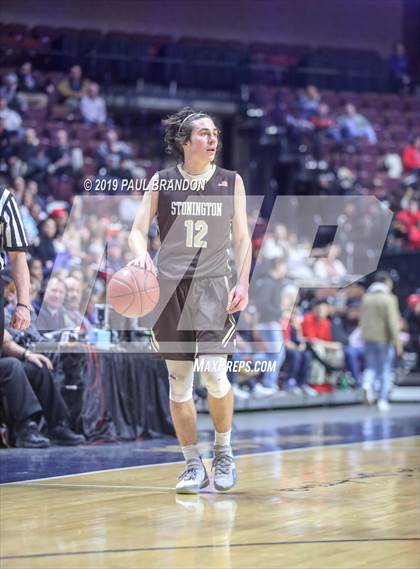 Thumbnail 3 in Stonington vs St. Bernard (CIAC ECC D2 Final) photogallery.
