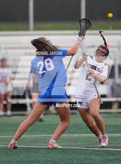Thumbnail 2 in Mercer Island vs Seattle Prep (WSLA Final) photogallery.