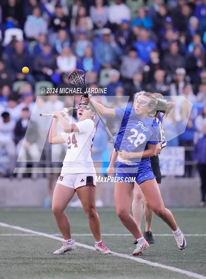 Thumbnail 2 in Mercer Island vs Seattle Prep (WSLA Final) photogallery.